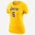 Camiseta Nike Los Angeles Lakers Next Nature Feminina