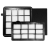 Kit 3 Filtros ORIGINAIS para Aspirador de Pó LTI31 (FLI01) – Kit 3 Filtros para Aspirador de Pó LTI31 (FLI01)