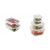 Kit Conjunto de Potes Herméticos de Vidro Electrolux – 6 unidades.