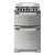 Fogão 4 Bocas Electrolux Prata Automático com 2 Fornos e Tripla Chama (56DXQ)