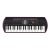 Teclado Infantil Casio Sa-78ah2 Preto E Rosa Com 44 Teclas E 100 Timbres