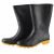 Bota de Pvc Preta com Amarela Nº39 340 Pega Forte Grendene