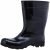 Bota Pvc Preta Nr 35/36 Cano Médio Sem Forro Kala