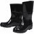 Bota Pvc Preta N45 Cano Médio com Forro Worker