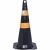Cone para Sinalização em Pvc Amarelo e Preto 75Cm Worker