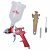 Pistola de Pintura Gravidade Hvlp 1/4″ Npt 500Ml Worker